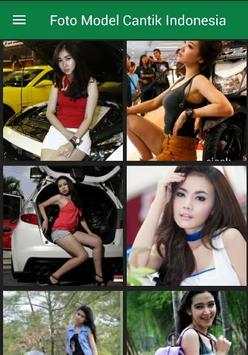 Foto Model Cantik Indonesia screenshot 2