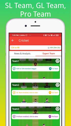 Fantasy guide for Dream11, My11Circle, MyTeam11 screenshot 3