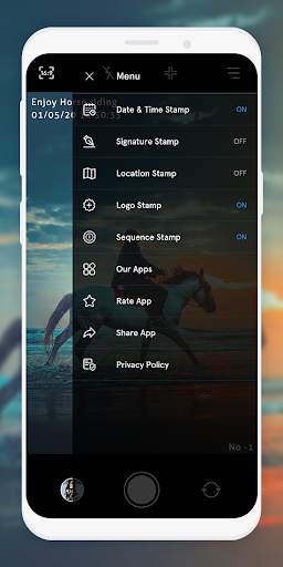 Autostamper custom camera : Add Geotag & Timestamp screenshot 4