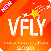 VFLY Pro : Video Cut Effect Magic Add Music icon
