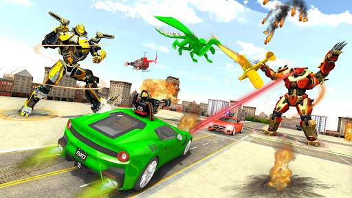 Car Robot Transformer Games 3D screenshot 3