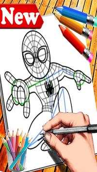 How to Draw : Spiderman *Easy Step* screenshot 4