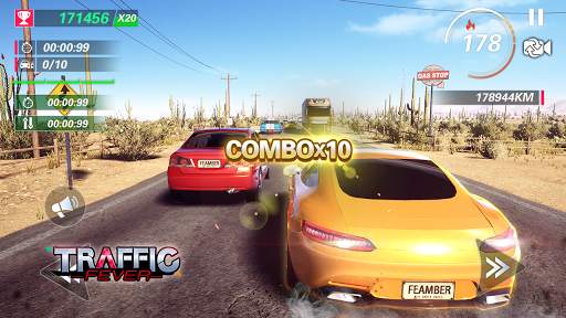 Traffic Fever-jeu de course screenshot 1
