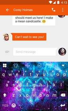 Galaxy Flash Emoji Keyboard screenshot 3