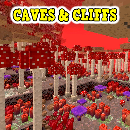 Caves and Cliffs Mod Addon أيقونة