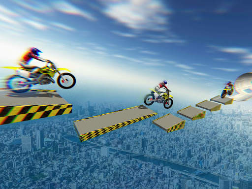 Biker Royale: Free Bike Stunts Racing Game 2019 screenshot 2