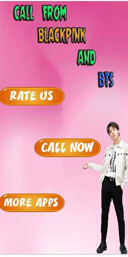 Bts and Blackpink Call NOW : Fake Call 2021 screenshot 2