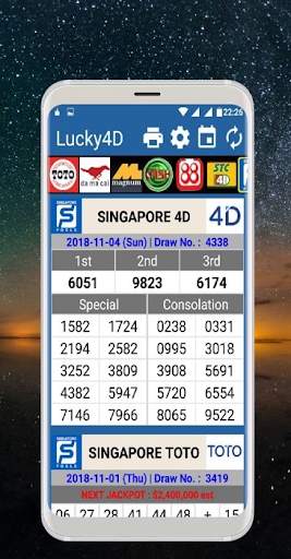 LIVE 4D Result screenshot 7