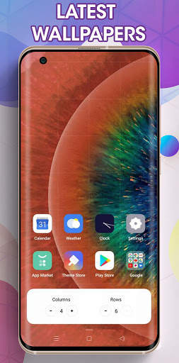 Oppo Reno 5 Launcher, theme for Reno 5 screenshot 2