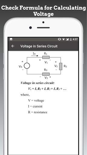 Electric Circuit Calculator скриншот 5