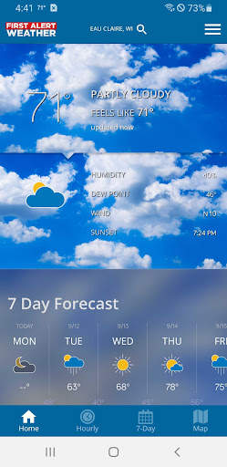 WEAU 13 First Alert Weather screenshot 1