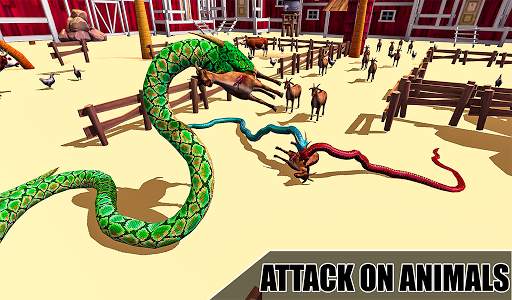 Angry Snake Family Simulator- Venomous Snake Clan скриншот 7