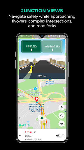 Mappls MapmyIndia Maps, Safety 1 تصوير الشاشة