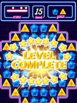 Jewel Glowing Neon Crush screenshot 4