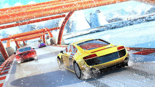 Extreme Snow Car Speed Racer Drift screenshot 3