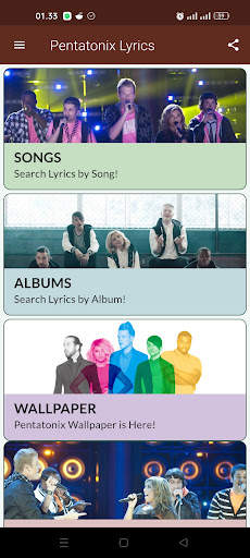 Pentatonix Lyrics screenshot 2