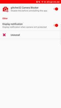 glitcher32 Camera Blocker screenshot 1