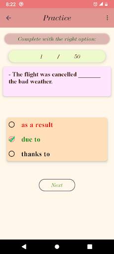 ENGLISH LINKING WORDS screenshot 4