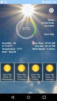 Weather forecast update-weekly screenshot 3