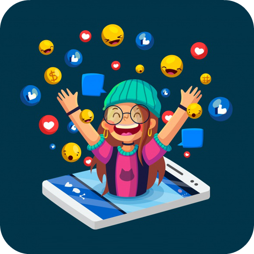 Get Likes &amp; Followers For Social Media आइकन
