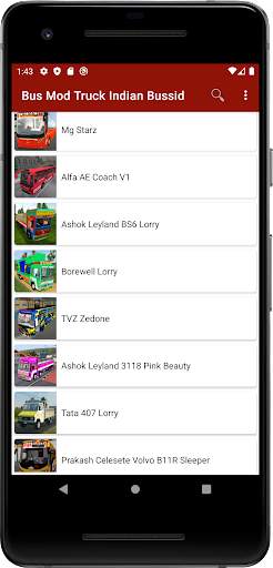 Bus Mod Truck Indian Bussid screenshot 2