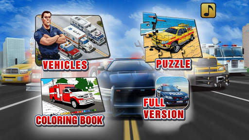 Kids Vehicles: Emergency Lite screenshot 4