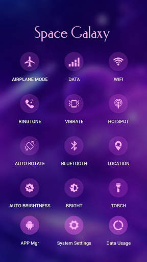 Space Galaxy APUS Launcher theme screenshot 3