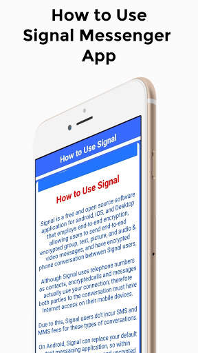 Signal Private Messenger Guide and Tips - 2021 screenshot 4