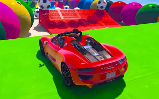 Superhero Car Racing Stunts Limits screenshot 4