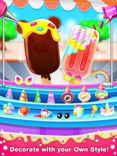 Unicorn Ice cream Pop game screenshot 10