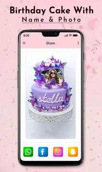 Happy Birthday Cake With Name And Photo screenshot 5