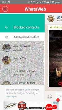 WhatsWeb For Whatsapp screenshot 3