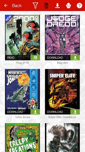 2000 AD Comics and Judge Dredd screenshot 6