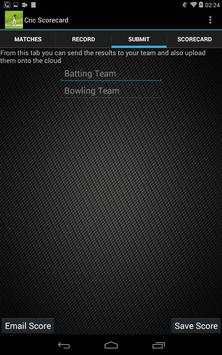 Cricket Scorecard screenshot 4