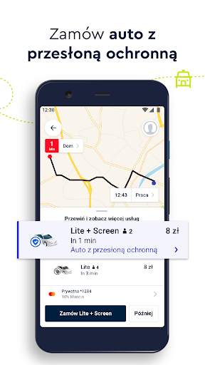 FREE NOW (mytaxi) - Przejazdy i hulajnogi TIER screenshot 3