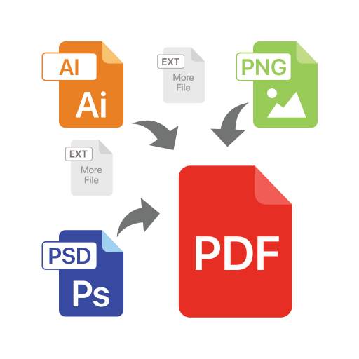 File to PDF Converter(Ai, PSD, 6.1