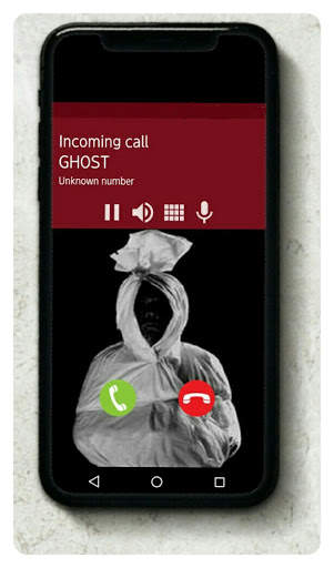 Fake Phone Call  - Pocong screenshot 1