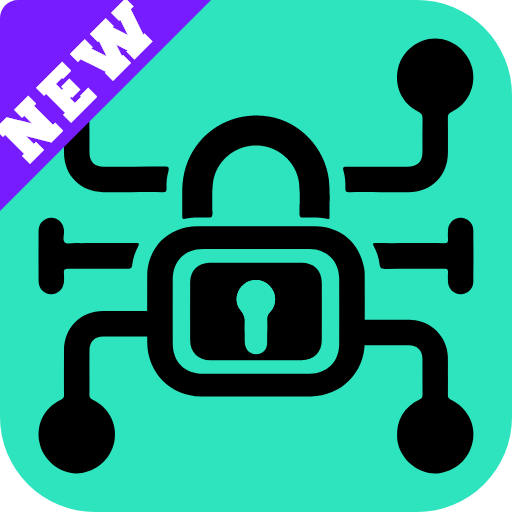 VPN Abstract - Fast, Safe, Secure VPN for Privacy icon