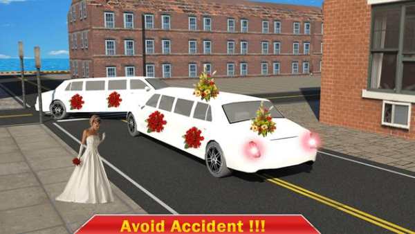 City Wedding Limousine Car Sim screenshot 15
