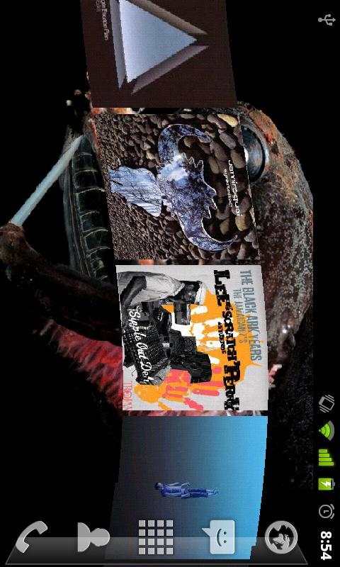 Album Art Live Wallpaper 2 تصوير الشاشة