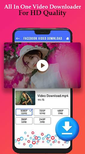 Free Video Downloader - Fast Video Downloader 2021 screenshot 1