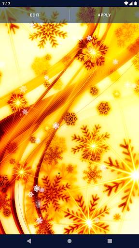Winter Snow Stars Wallpaper screenshot 7