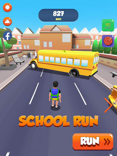 School Run 3D - Endless running game screenshot 14