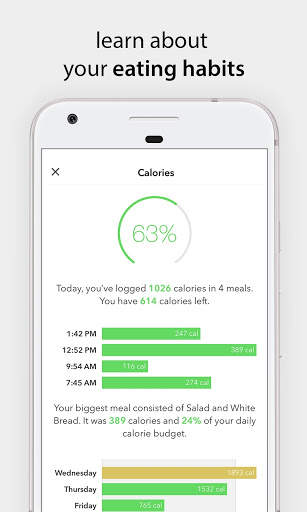 Bitesnap: Photo Food Tracker and Calorie Counter screenshot 4