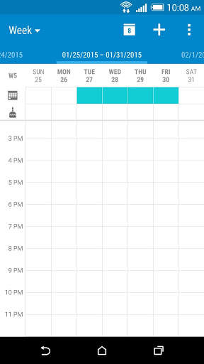 HTC Calendar screenshot 2