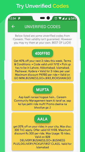 Careem Promo Codes And Updates screenshot 5