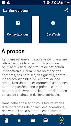La Bénédiction App 3 تصوير الشاشة