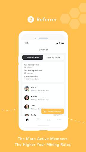 Bee Network:Phone-based Digital Currency screenshot 3