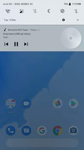 Minimalist MP3 Player - Audio Player screenshot 8