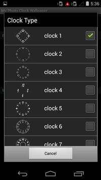 My Photo Clock Wallpaper screenshot 5